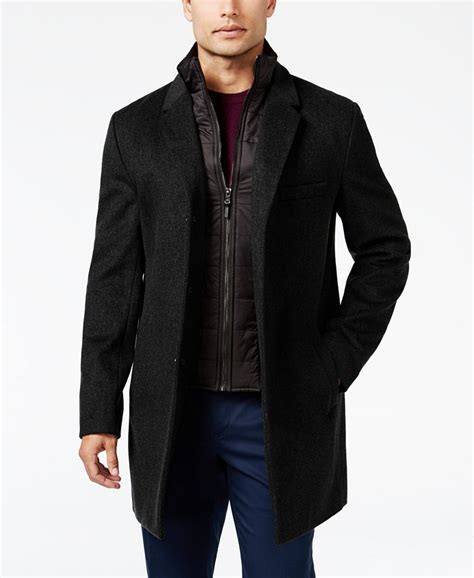 michael kors mens jackets dillards|Michael Kors men's overcoat.